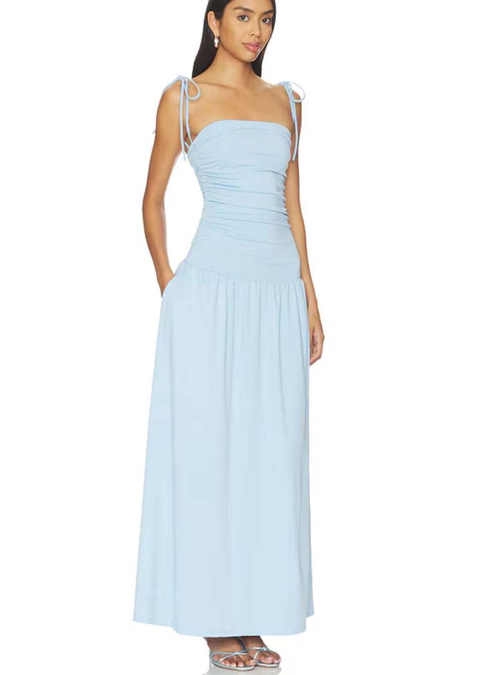 ALL THE WAYS Orelia Maxi Dress in Baby Blue Medium Revolve